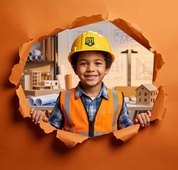 811 kids banner