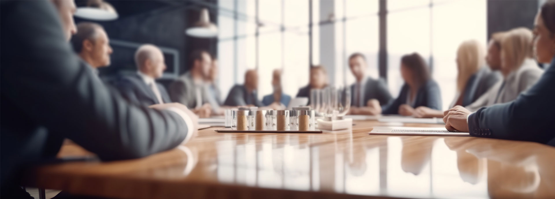 board members sitting at table